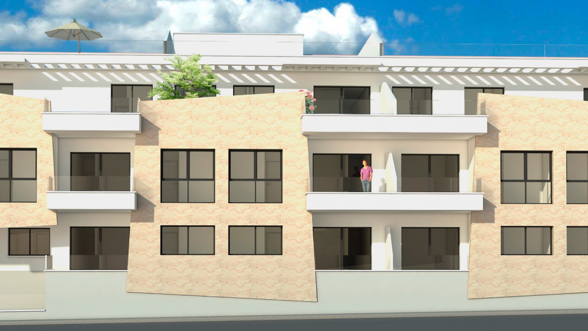 Nybyggnad - Lägenhet - Torre de la Horadada - Res. Vista Azul