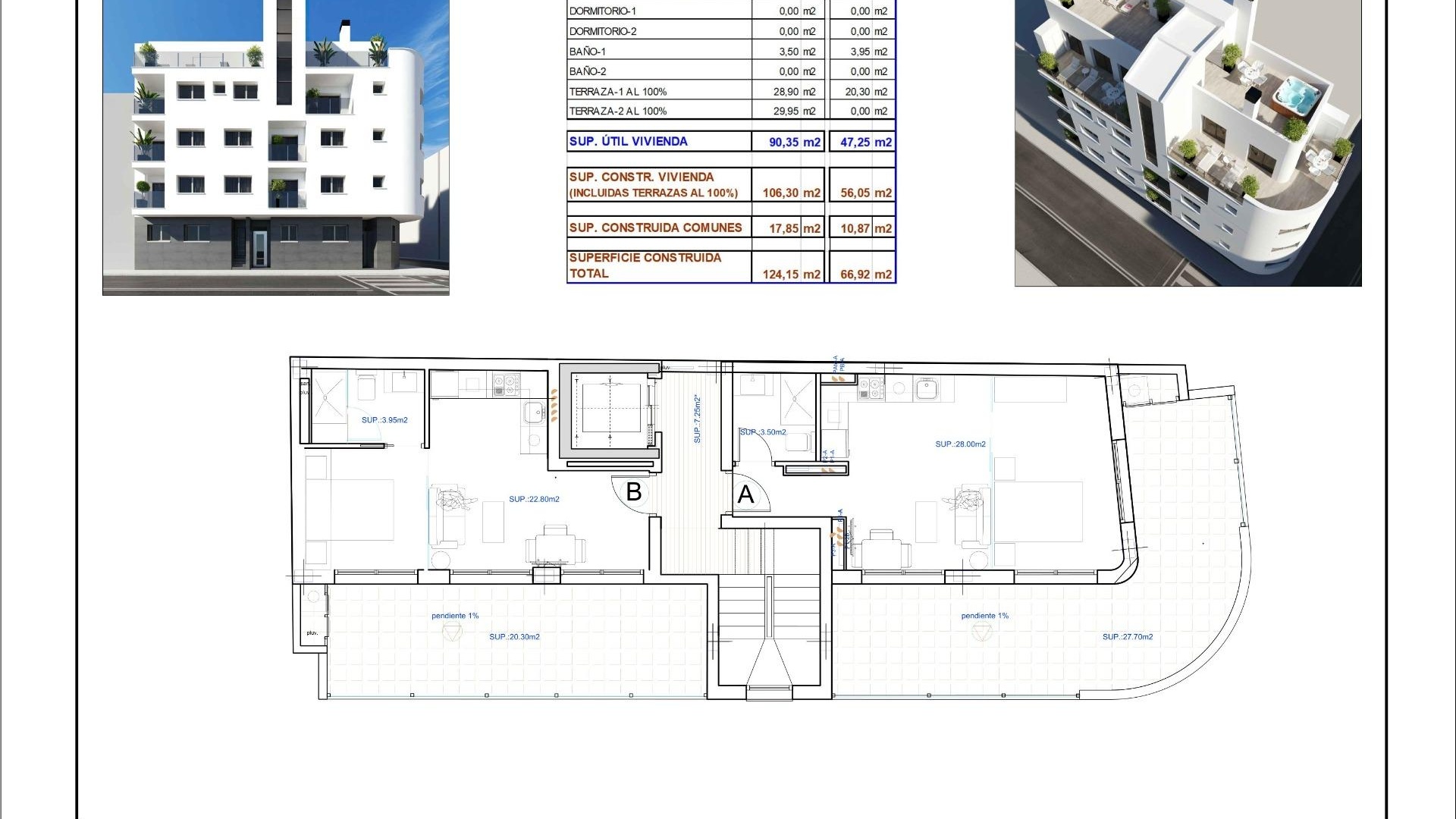 Nybyggnad - Lägenhet - Torrevieja - Centro