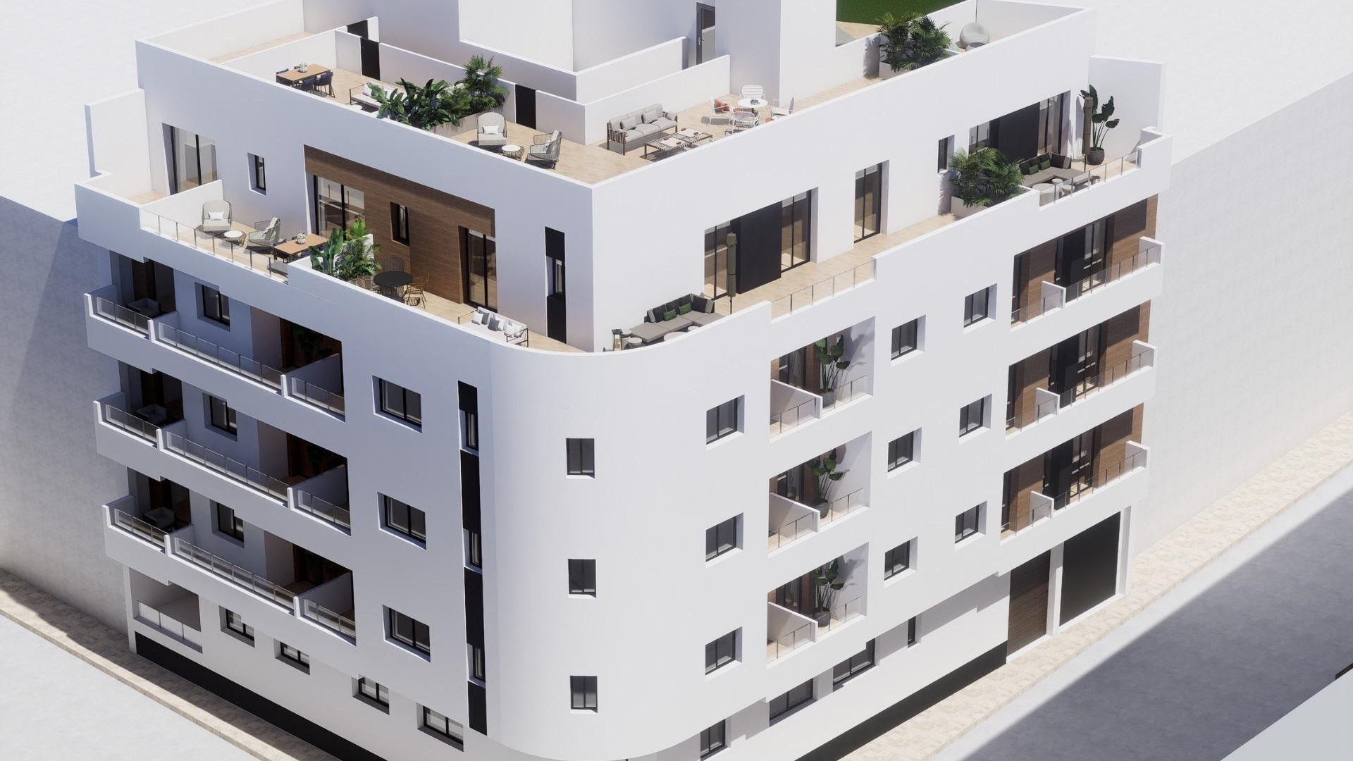 Nybyggnad - Lägenhet - Torrevieja - pueblo