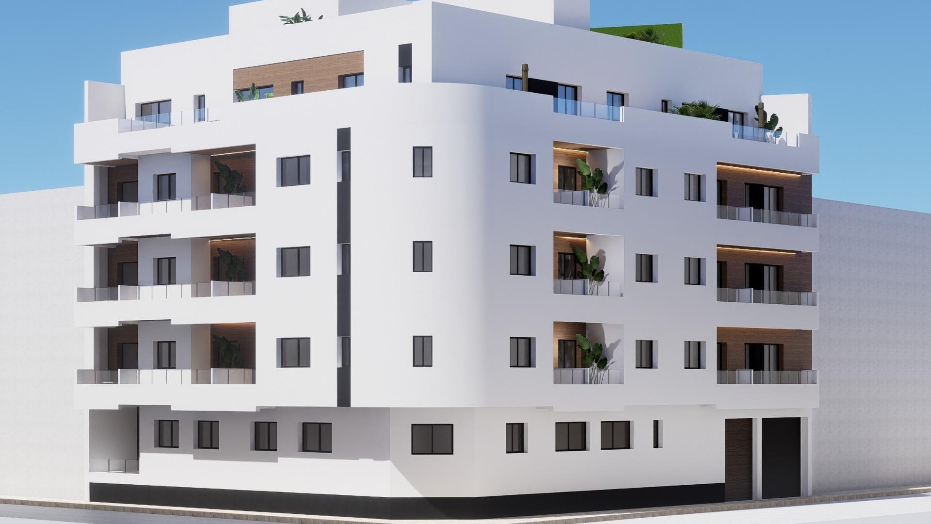 Nybyggnad - Lägenhet - Torrevieja - pueblo