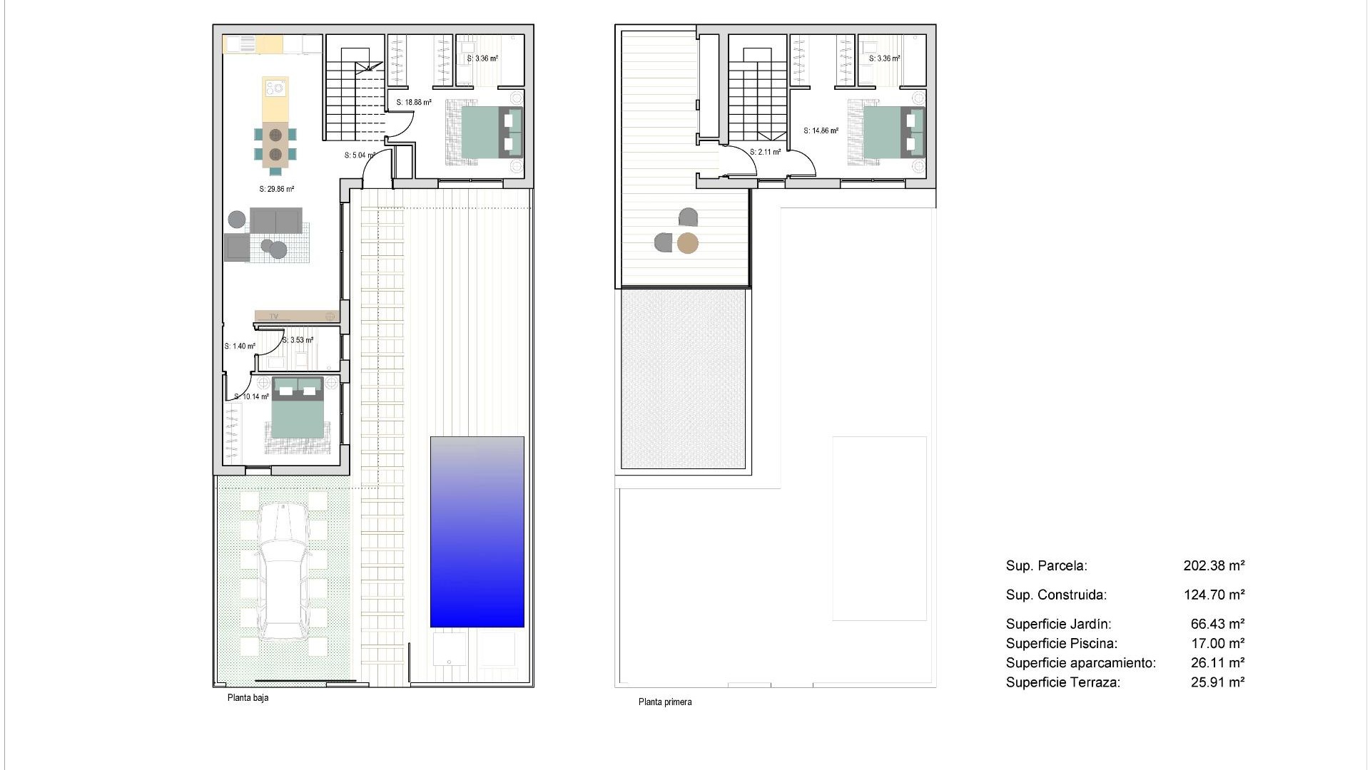 Nybyggnad - Radhus - San Javier - Parque del doce