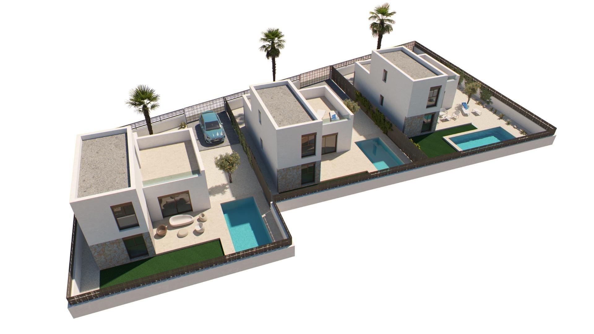 Nybyggnad - Villa - Algorfa - La Finca Golf