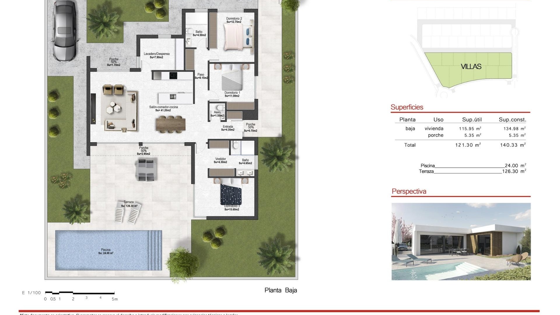 Nybyggnad - Villa - Banos y Mendigo - Altaona Golf And Country Village