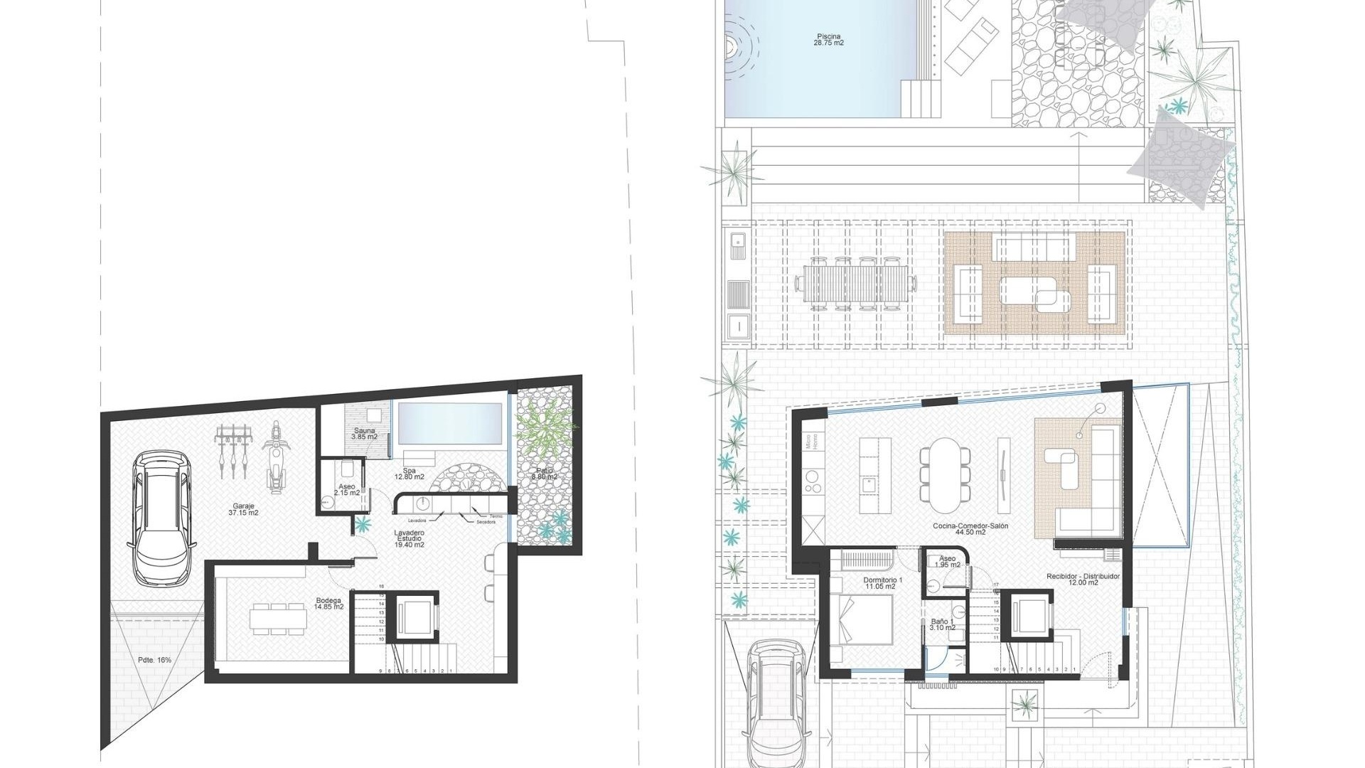 Nybyggnad - Villa - Cabo de Palos - Cala Flores