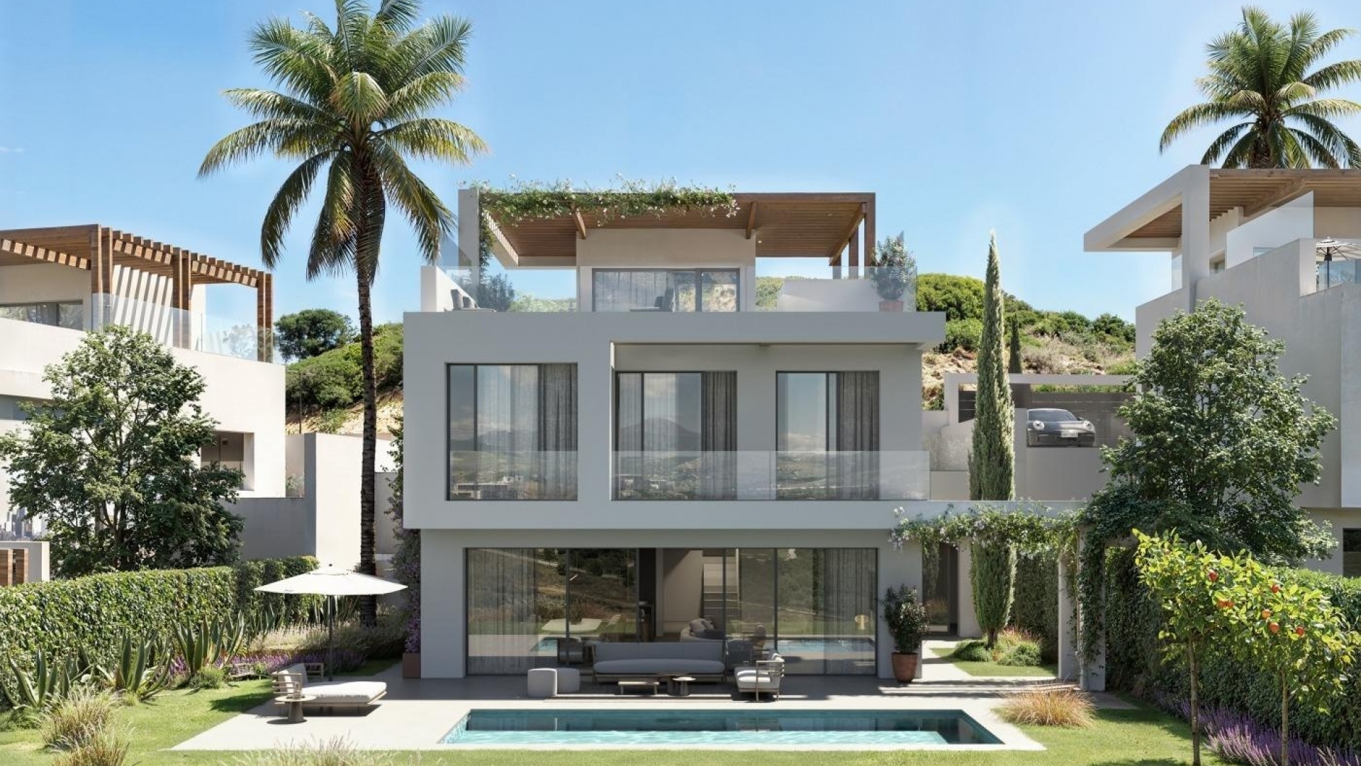 Nybyggnad - Villa - Casares - Finca Cortesín