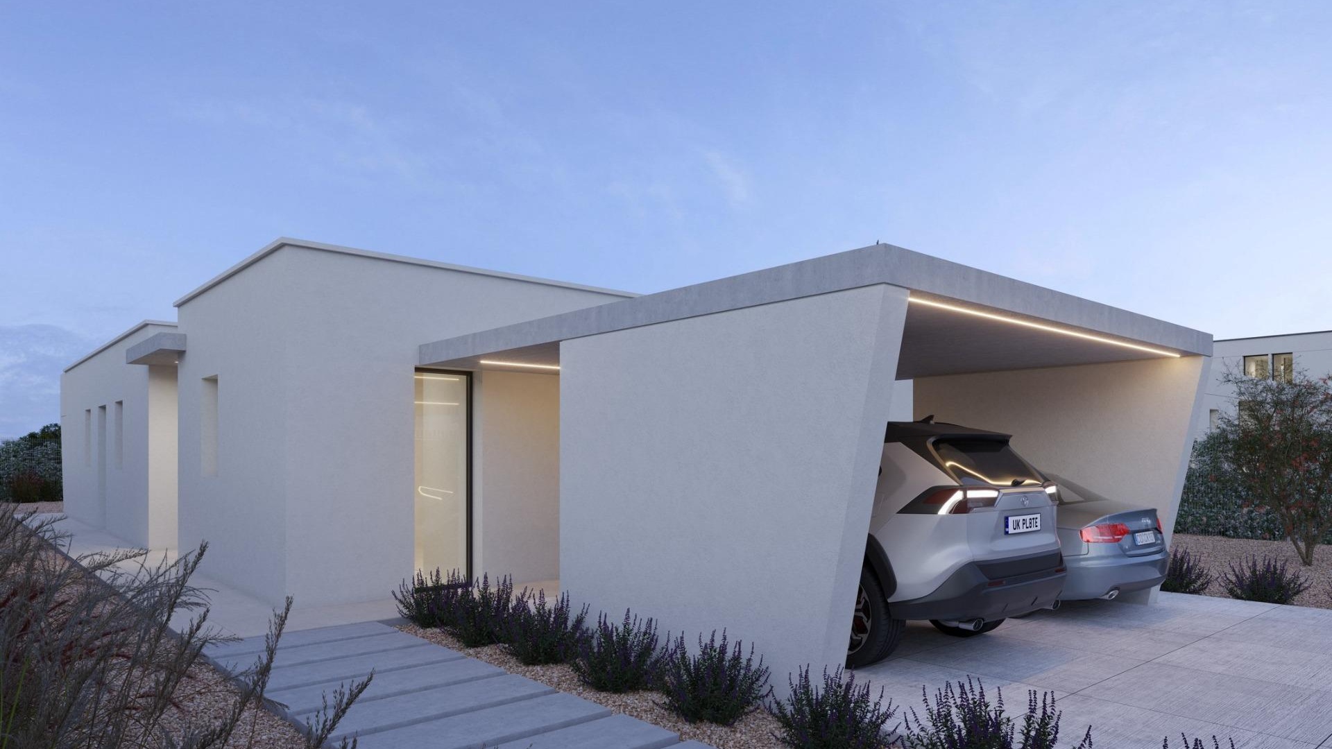 Nybyggnad - Villa - Fuente Álamo - Hacienda del Alamo