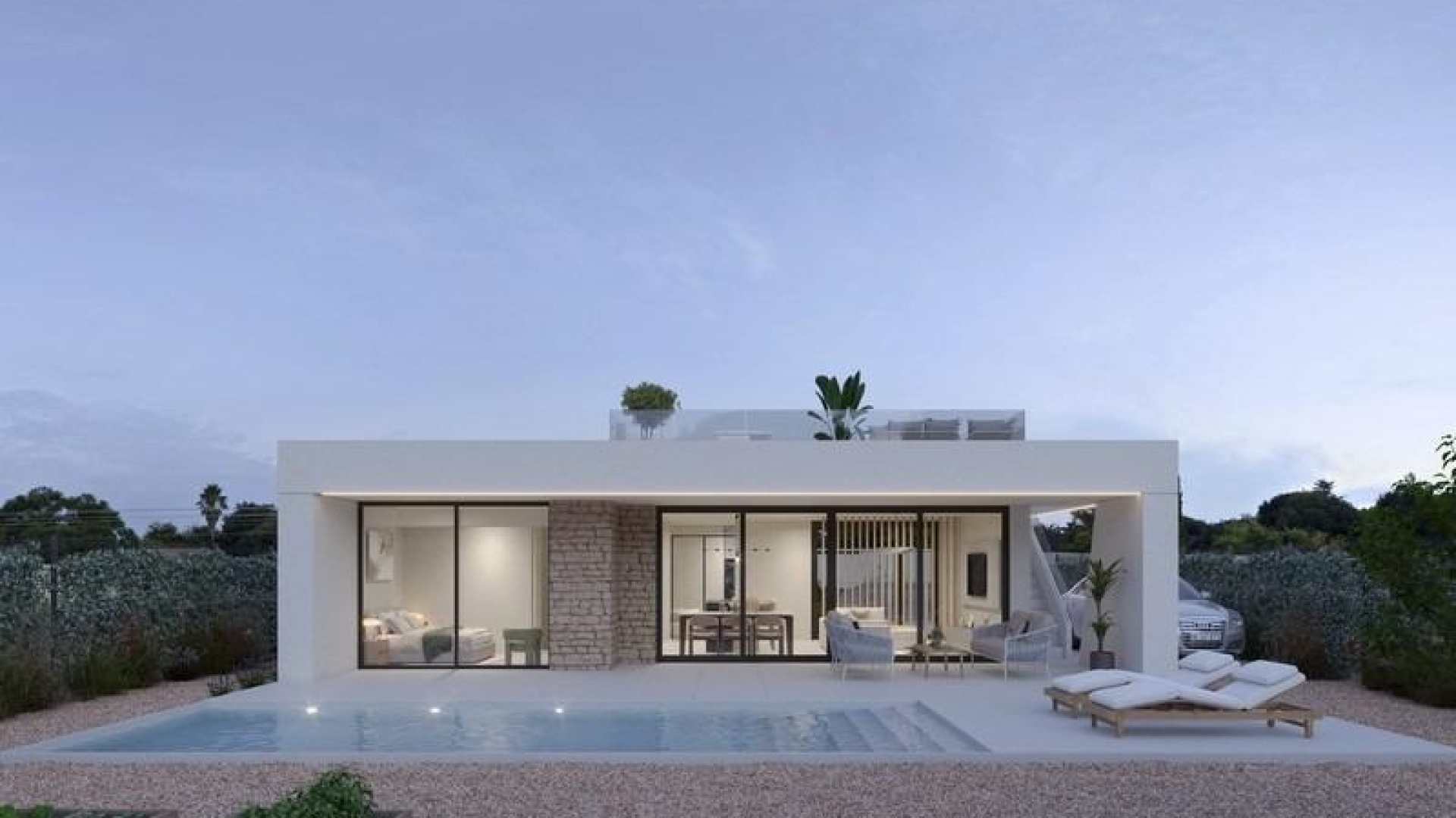 Nybyggnad - Villa - Fuente Álamo - Hacienda del Alamo