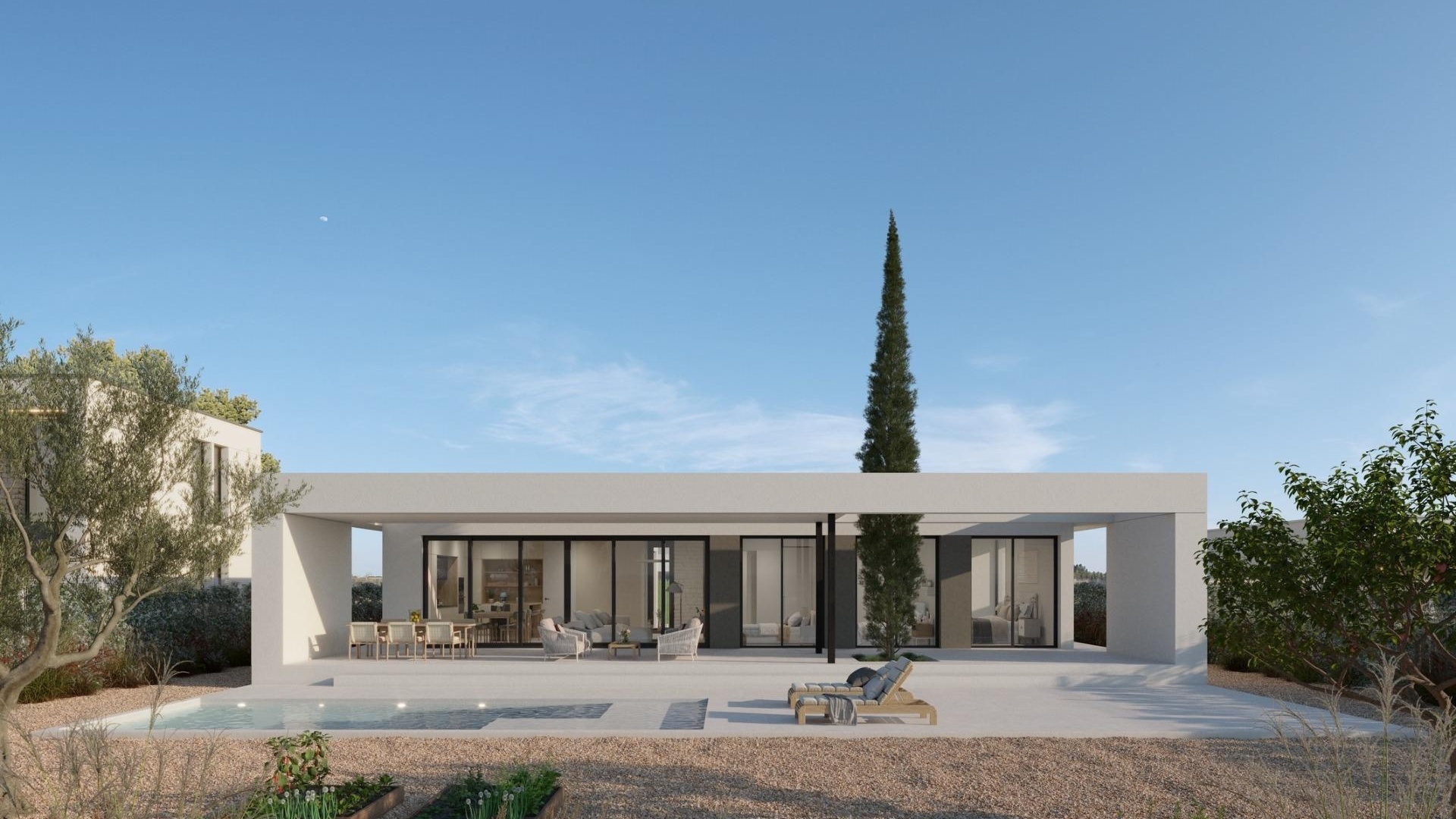 Nybyggnad - Villa - Fuente Álamo - Hacienda del Alamo