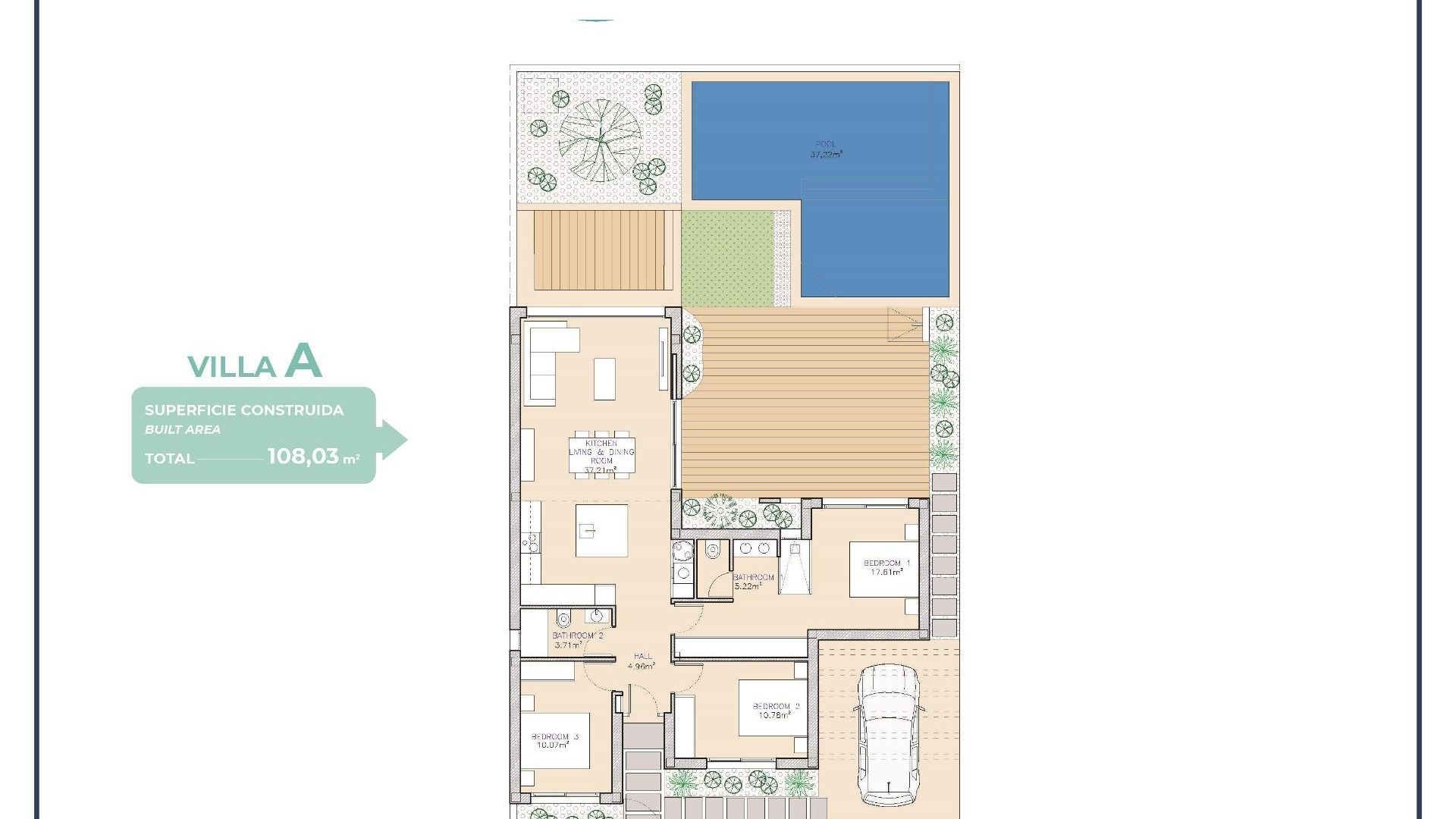 Nybyggnad - Villa - Los Alcazares - Serena Golf