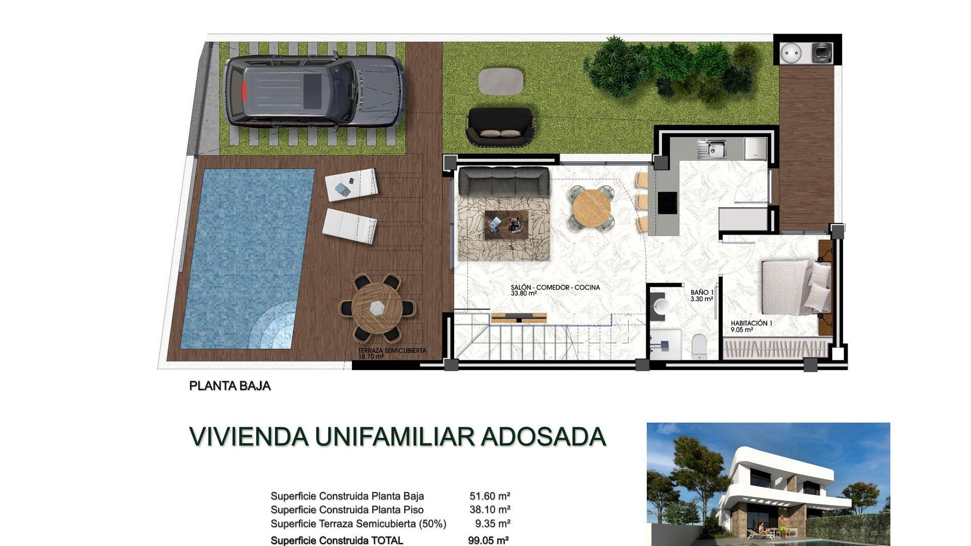 Nybyggnad - Villa - Los Montesinos - La Herrada