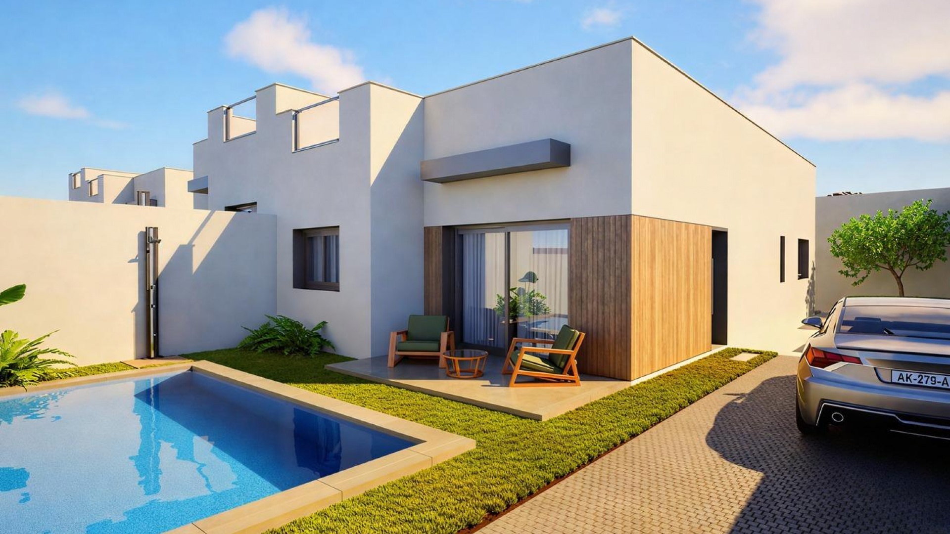 Nybyggnad - Villa - Mazarron - Country Club