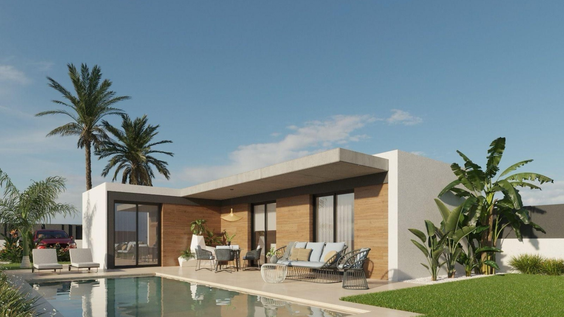 Nybyggnad - Villa - Molina De Segura - Urb. La Quinta
