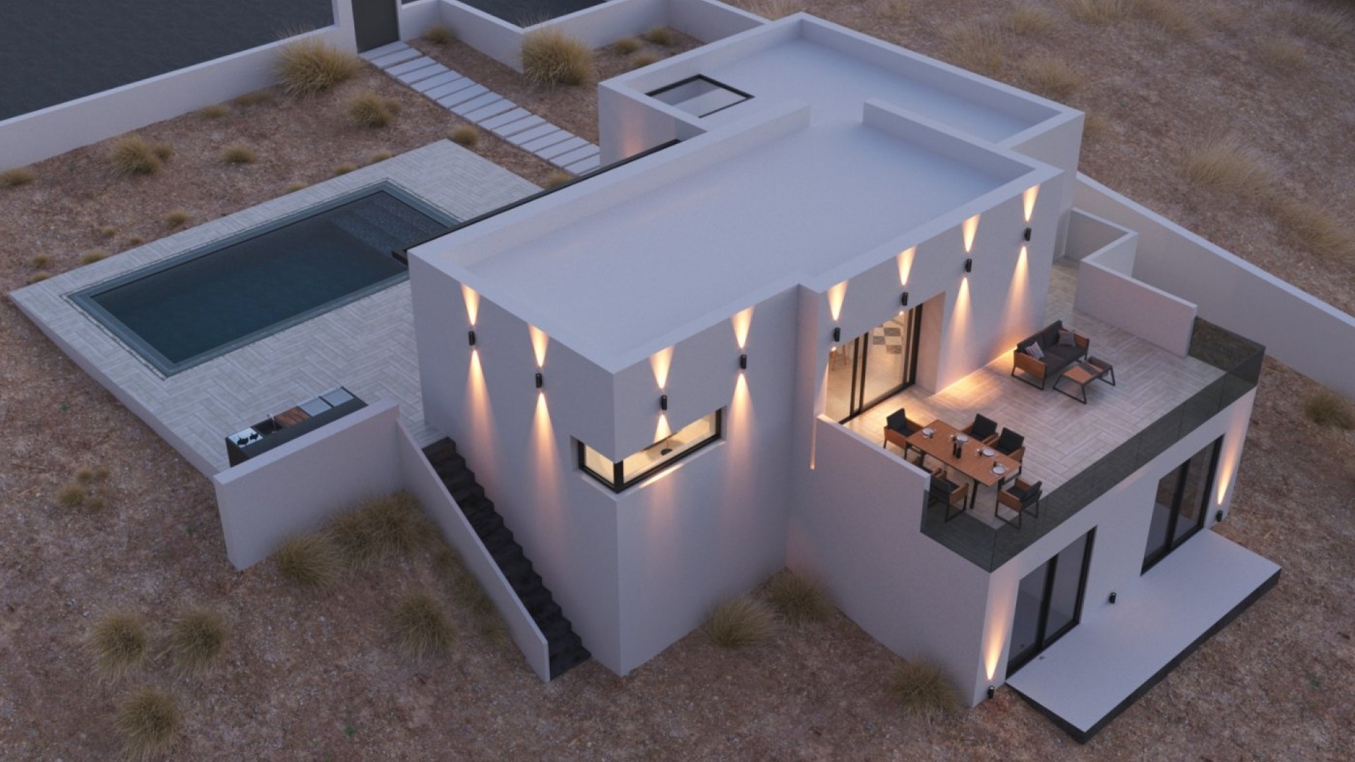 Nybyggnad - Villa - Orihuela - Las Colinas Golf