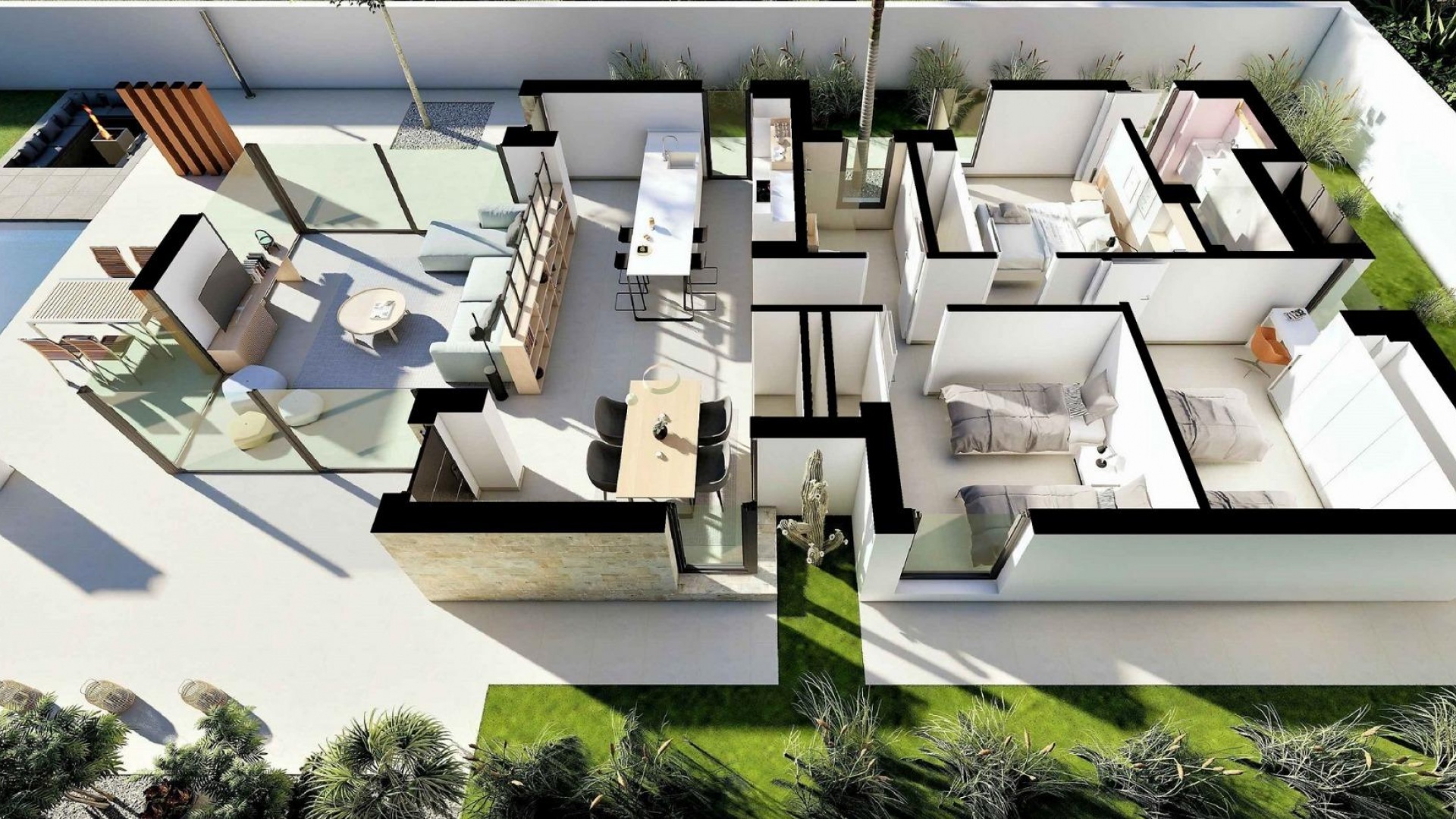 Nybyggnad - Villa - San Fulgencio - El Oasis