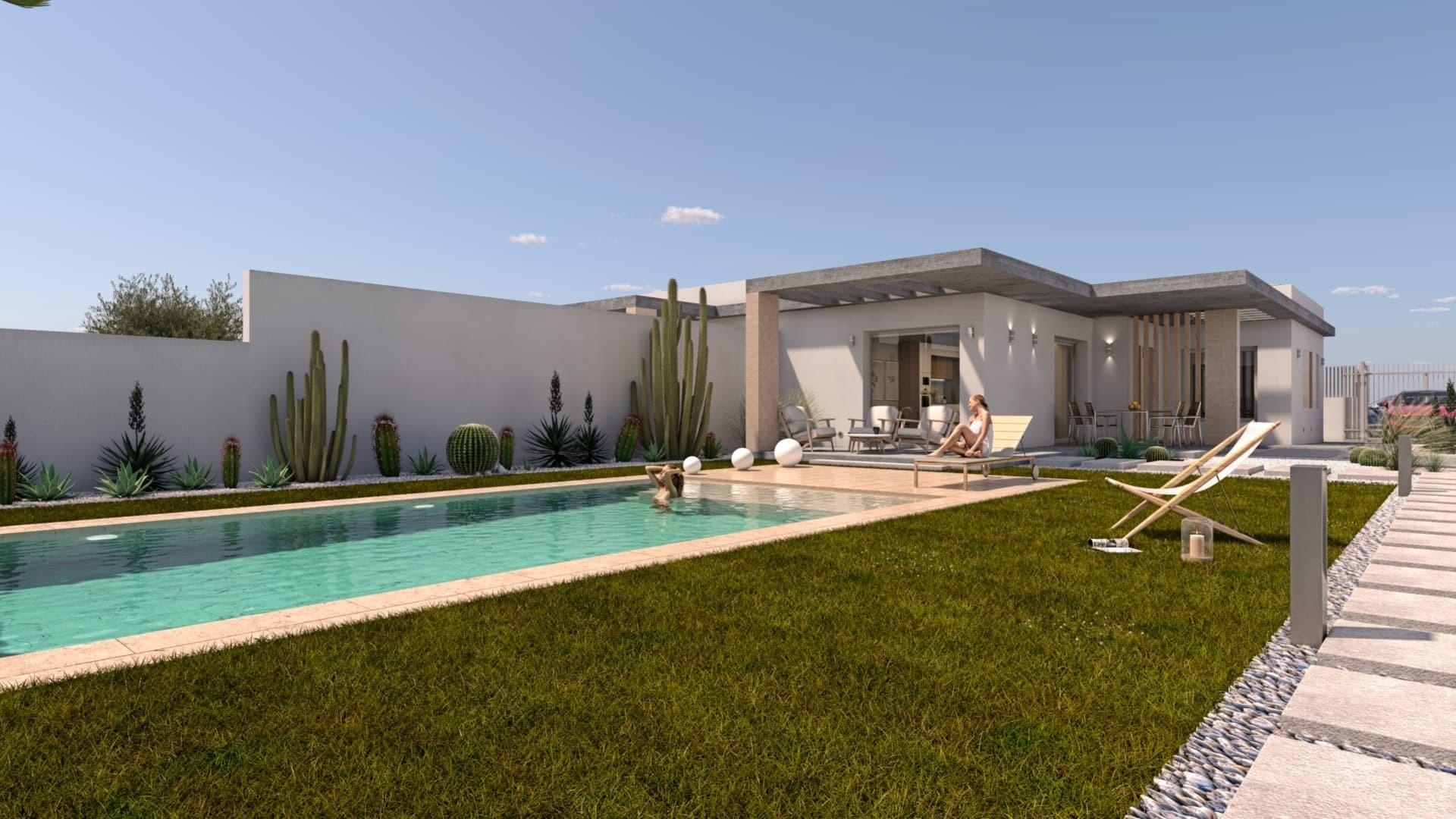 Nybyggnad - Villa - Santiago de la Ribera - San Blas