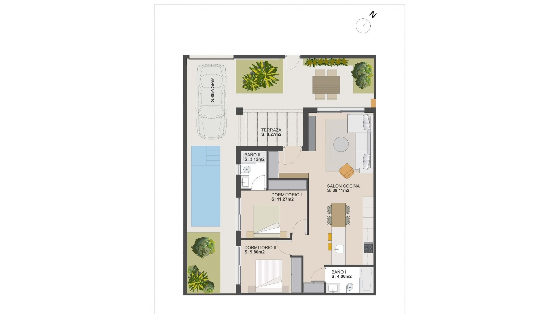 Nybyggnad - Villa - Torre Pacheco - El Alba