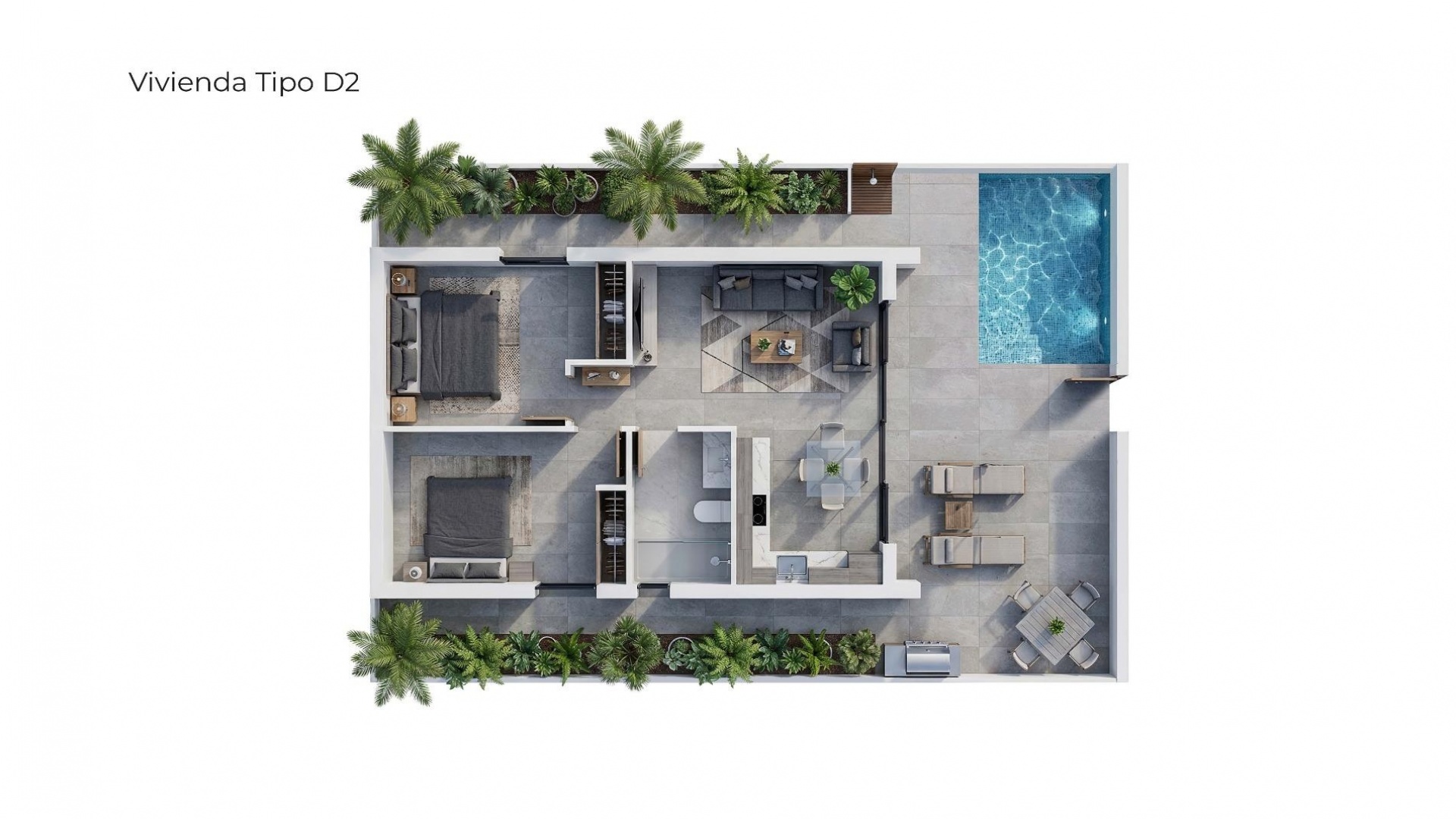 Nybyggnad - Villa - Vera - Vera Playa