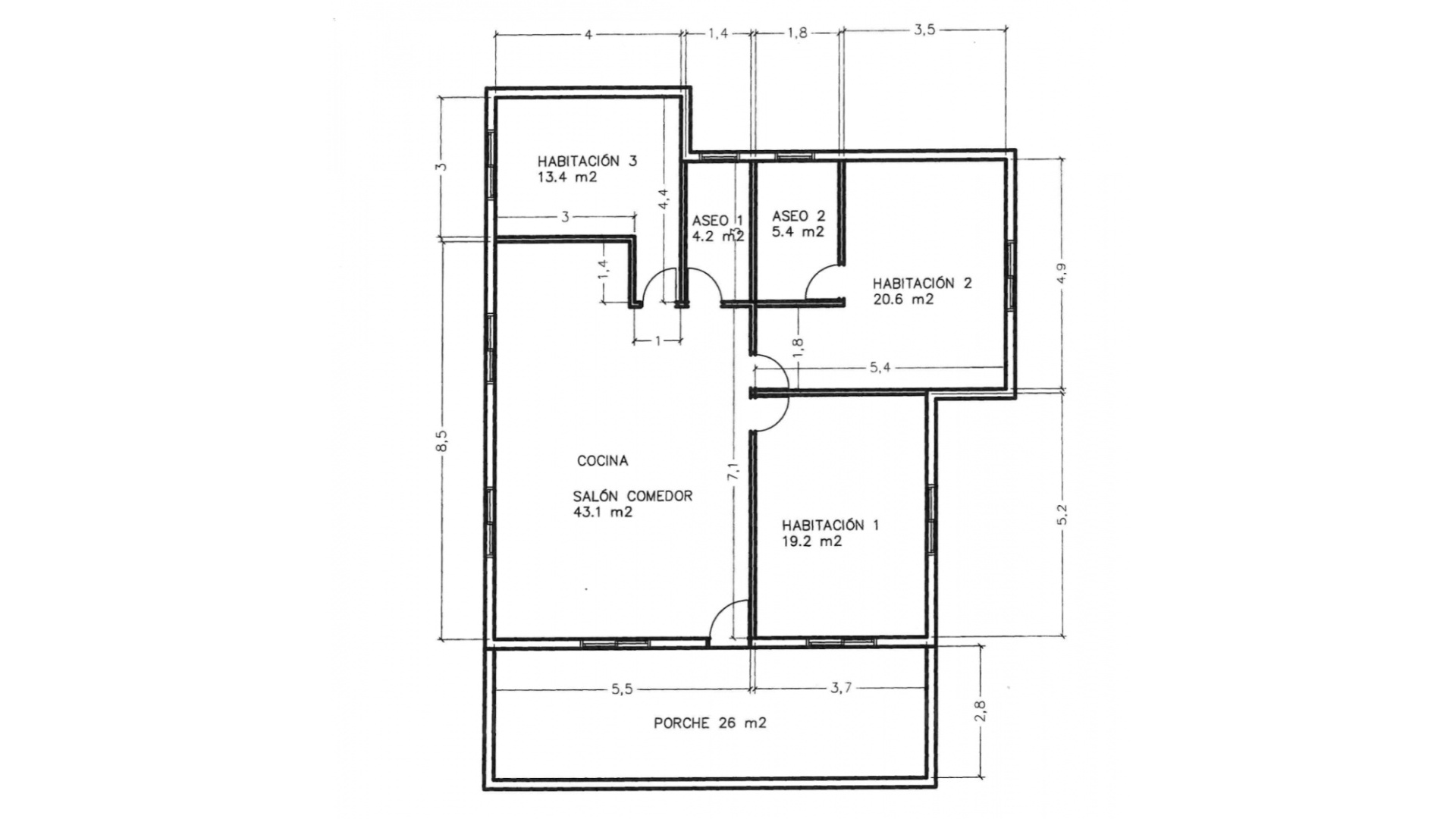 Resale - Country Property - Dolores