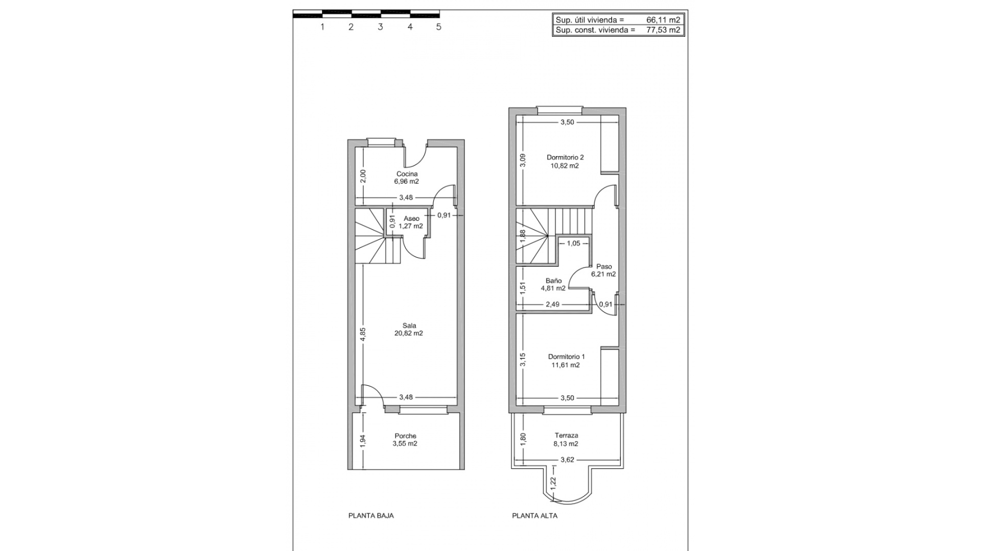 Resale - Townhouse - Ciudad Quesada - Dona Pepa