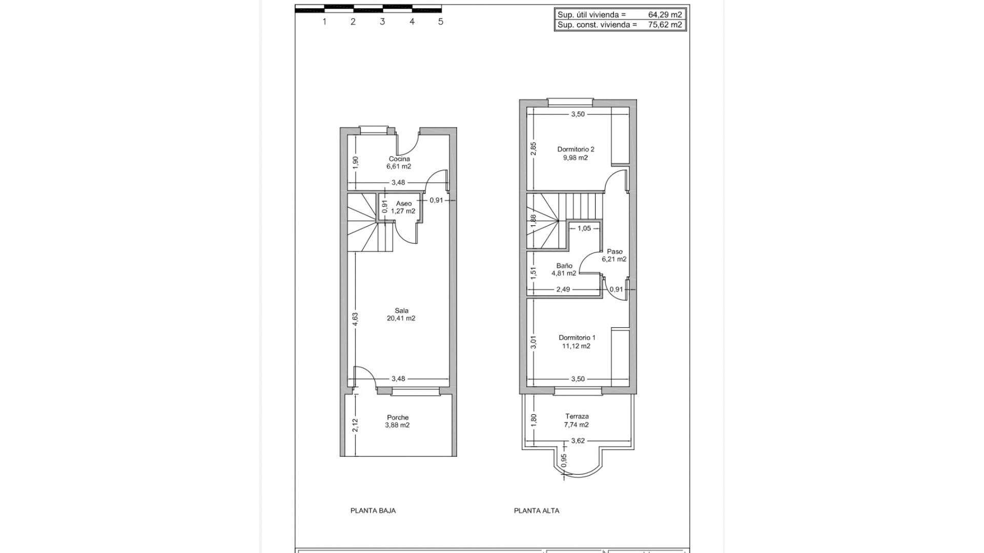 Resale - Townhouse - Rojales - Ciudad Quesada