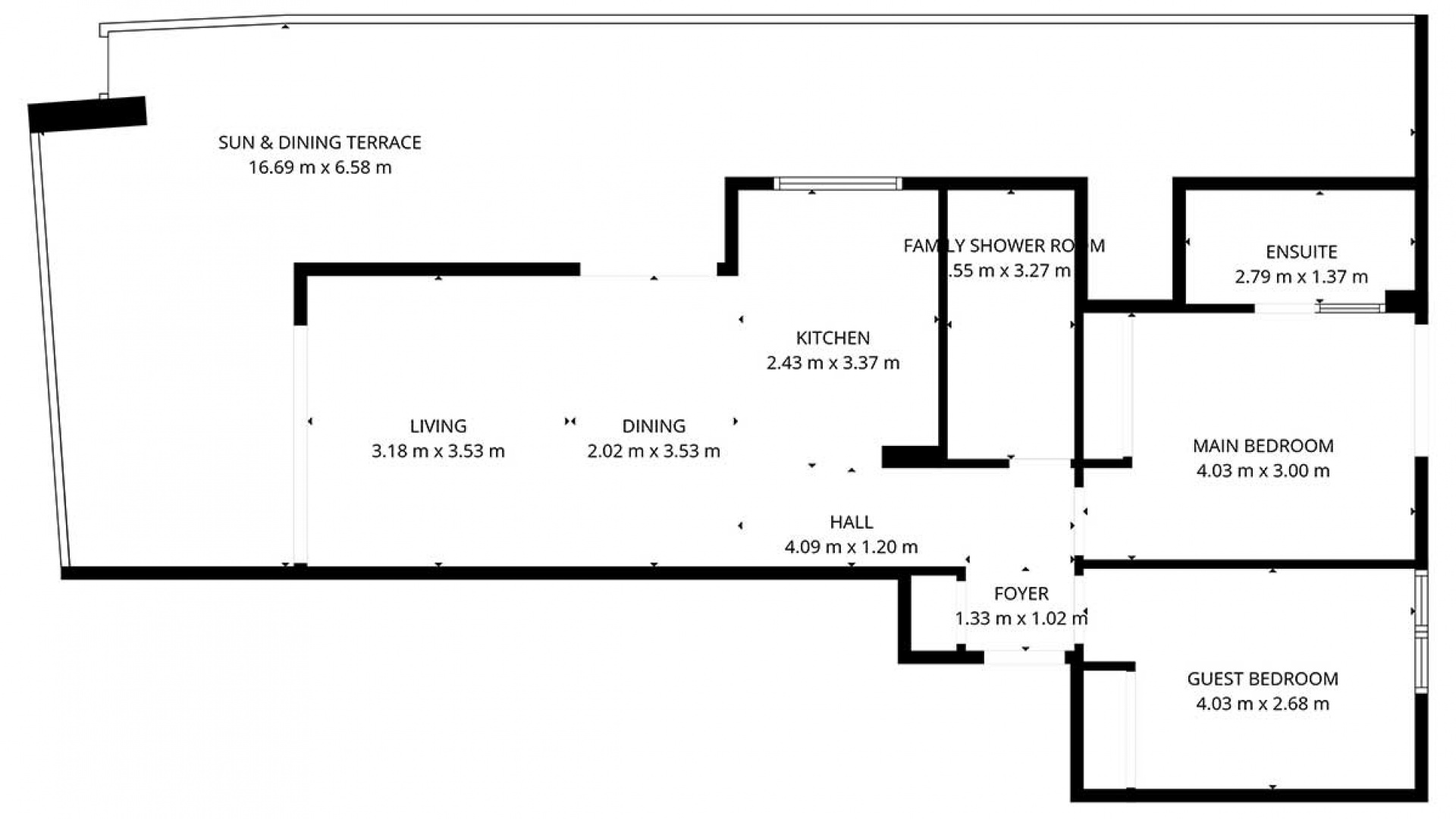 Revente - Appartement - Los Altos - Res. El Amanecer