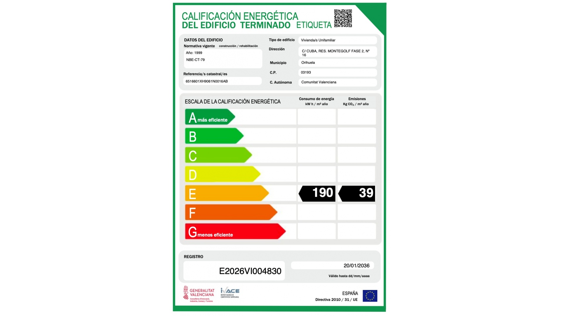 Revente - Villa - Villamartin - monte golf