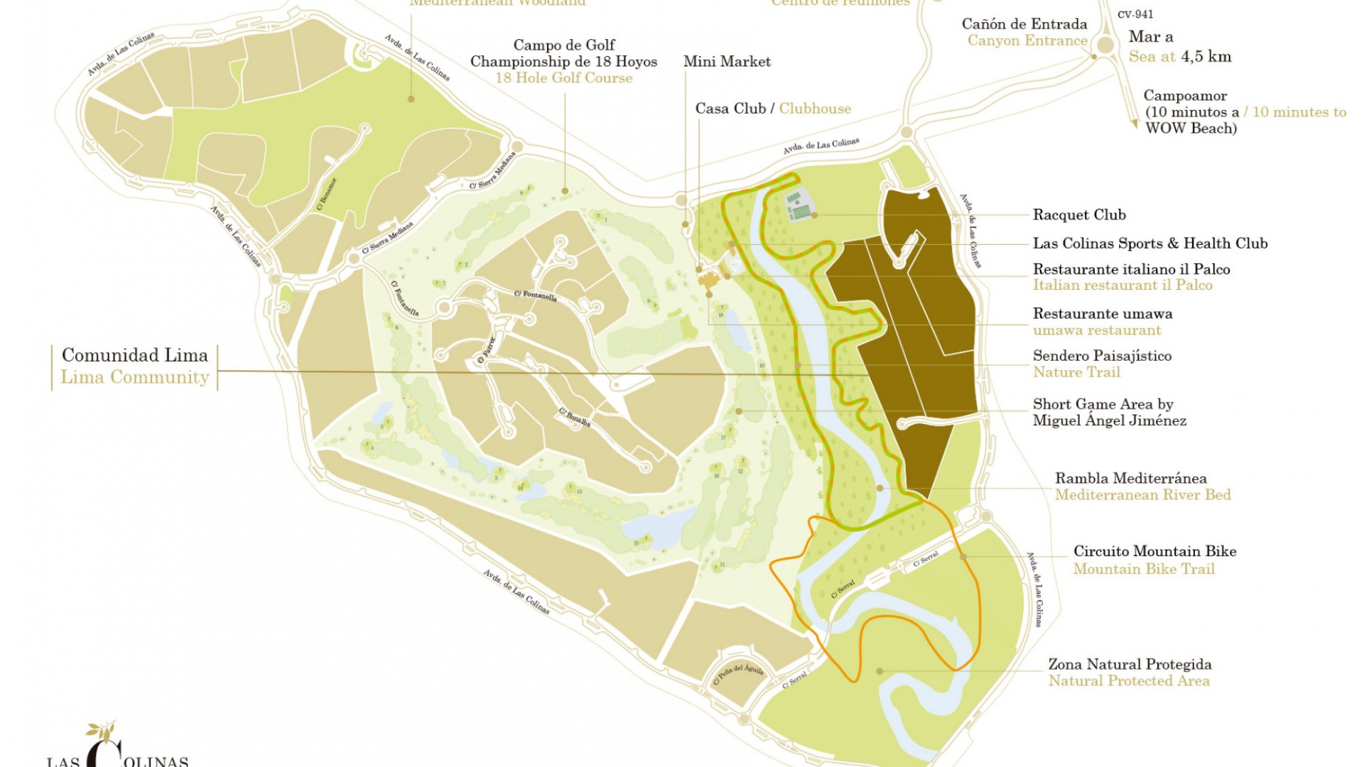 Wederverkoop - Villa - Las Colinas Golf Resort