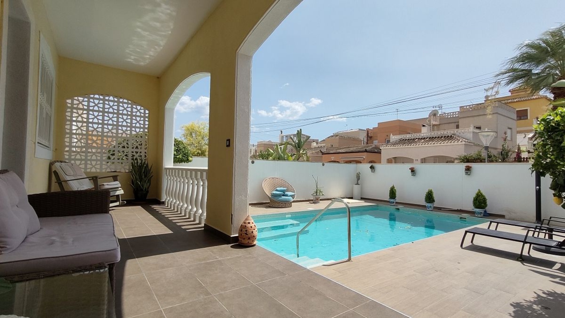 Wederverkoop - Villa - San Miguel de Salinas - balcon costa