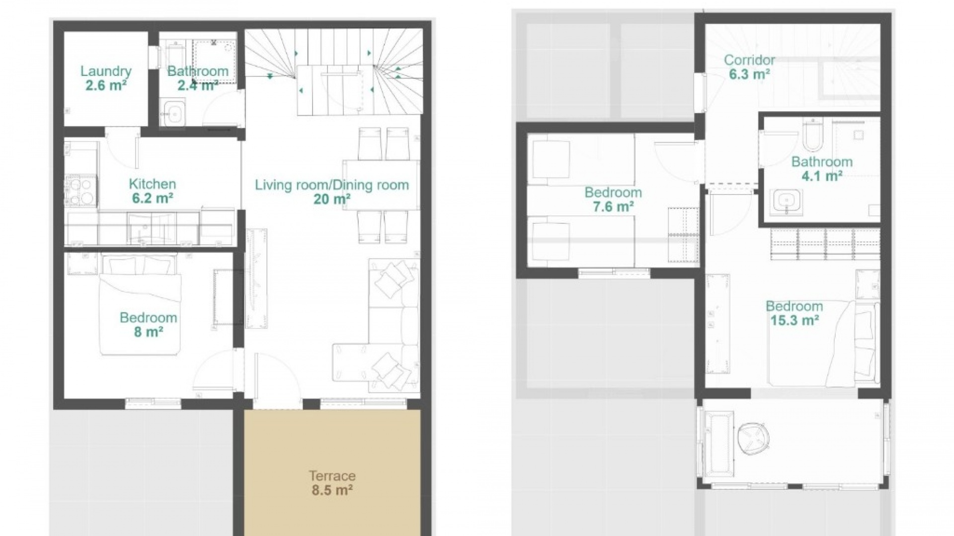 Wiederverkauf - Stadthaus - Costa Blanca - Orihuela Costa