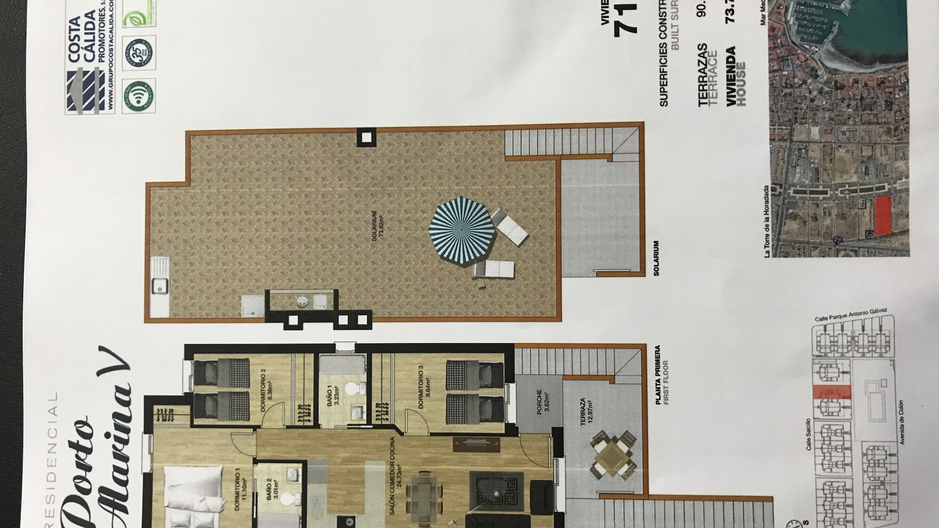 Wiederverkauf - Wohnung - Torre de la Horadada - Res. Porto Marina