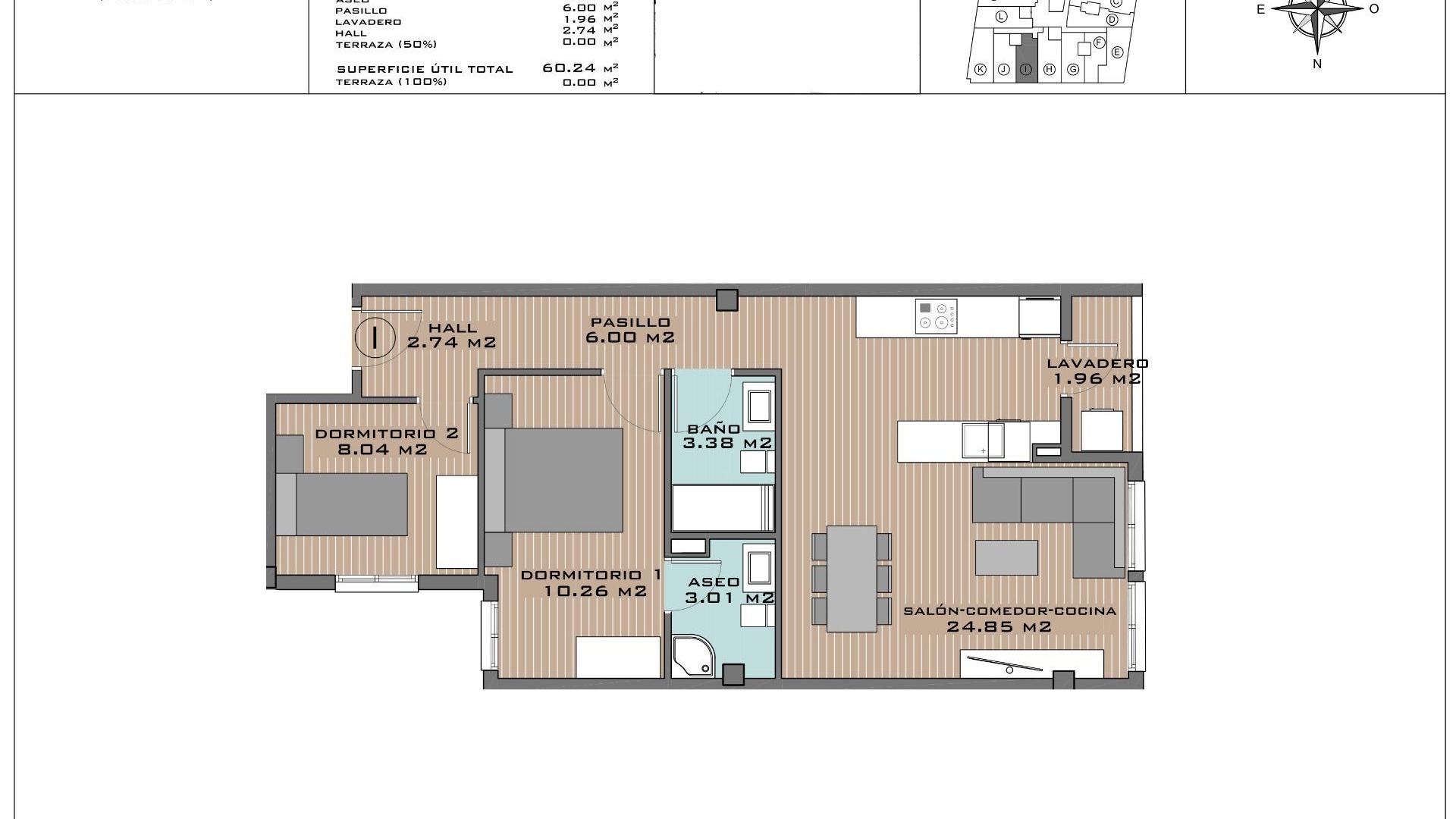 Nieuw gebouw - Appartement - Algorfa - Pueblo