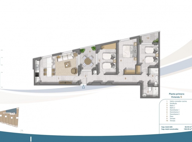 Neubau - Wohnung - San Pedro del Pinatar - Villananitos