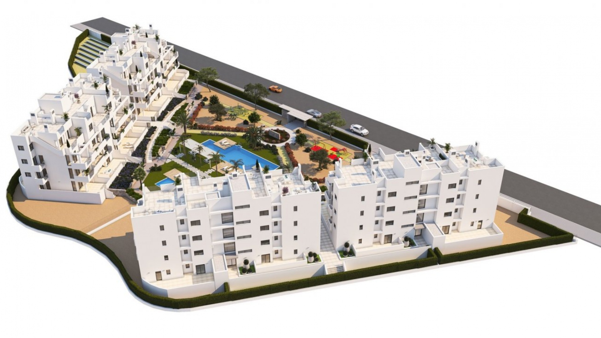 New Build - Apartment - Los Alcazares - Santa Rosalia Lake and Life Resort