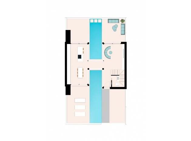 Nybyggnad - Radhus - Formentera del Segura