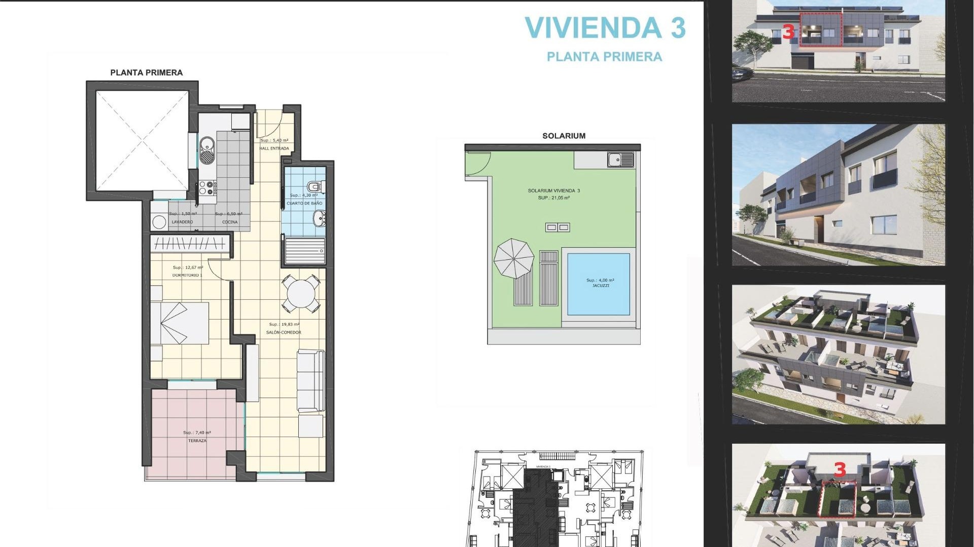 Nieuw gebouw - Appartement - Pilar de la Horadada - pueblo