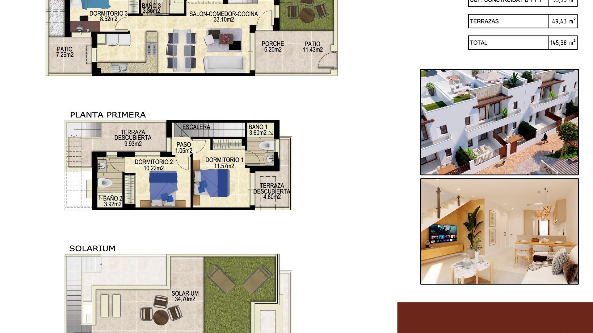 New Build - Townhouse - San Miguel de Salinas - VistaBella Golf