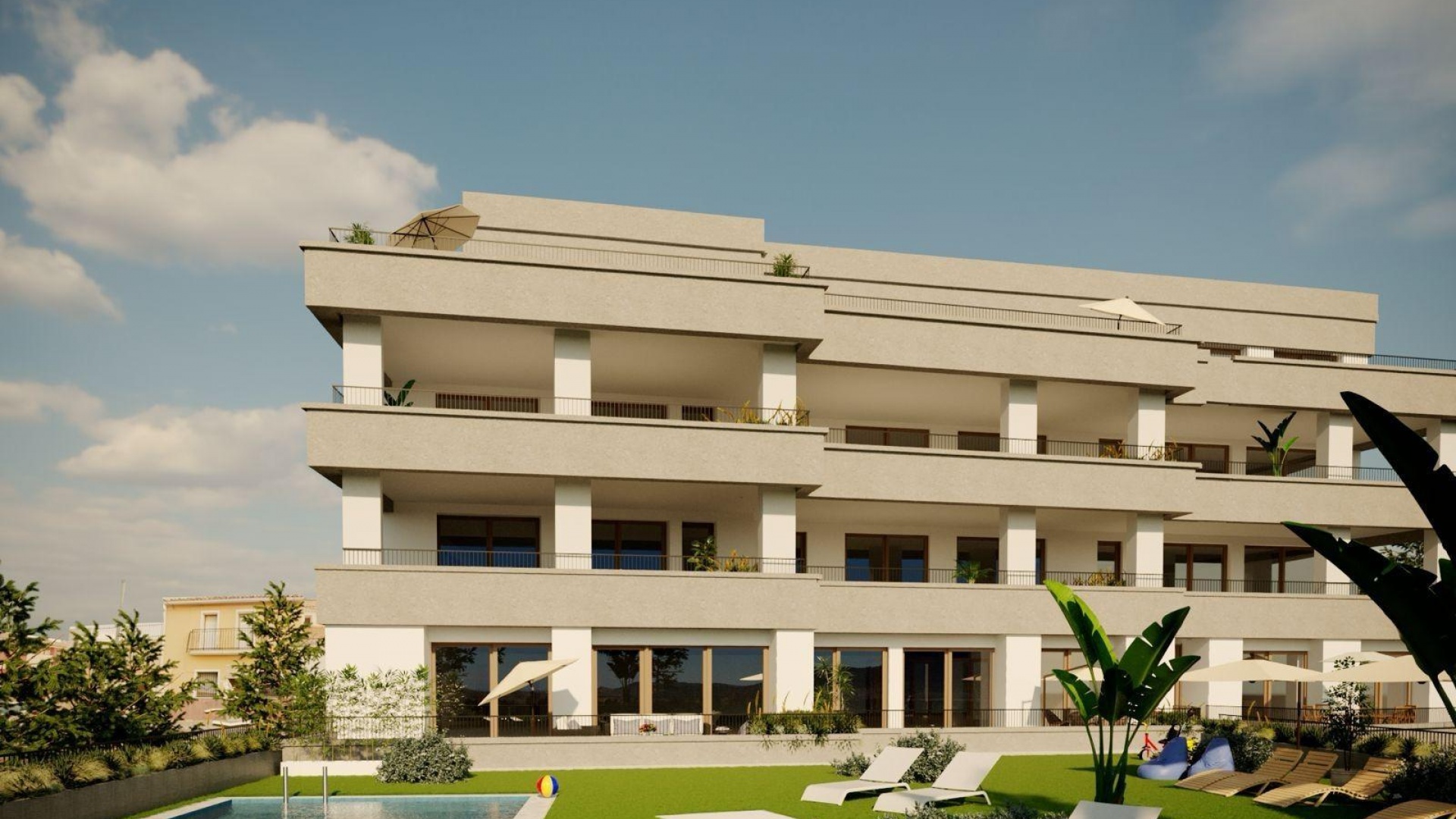 New Build - Apartment - Hondón de las Nieves - Pueblo