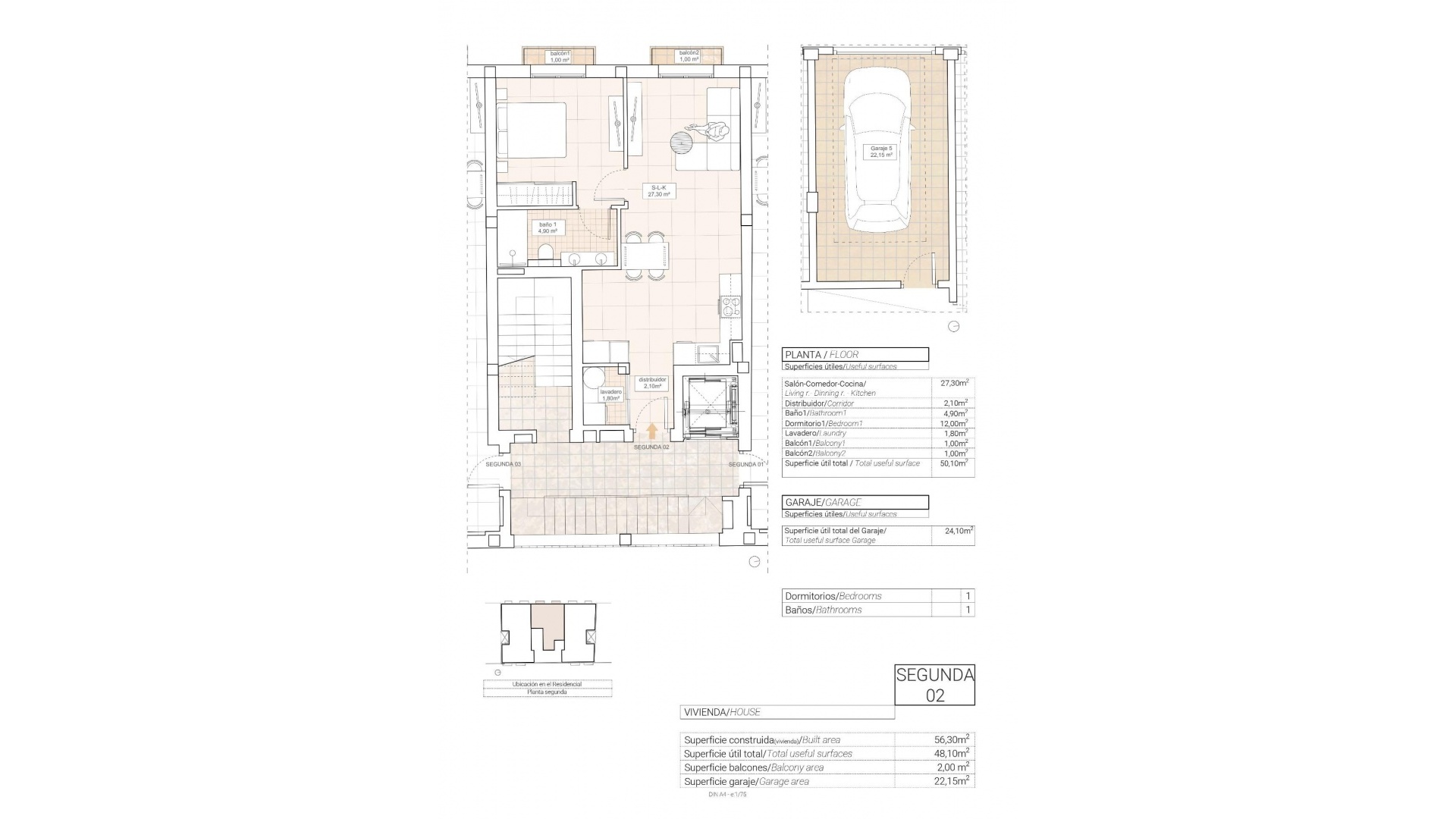 New Build - Apartment - Hondón de las Nieves - Pueblo