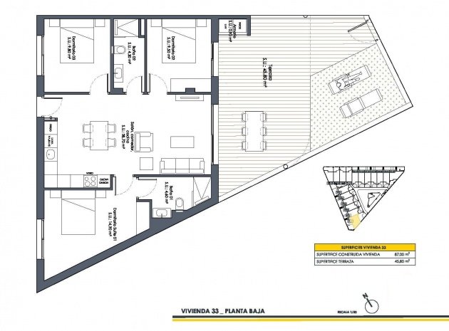 Nieuw gebouw - Bungalow - San Fulgencio - Pueblo