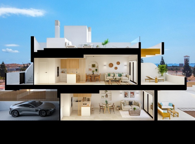 Nieuw gebouw - Appartement - Los Alcazares - Serena Golf