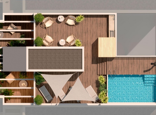 Nybyggnad - Lägenhet - Torrevieja - Playa del Acequión