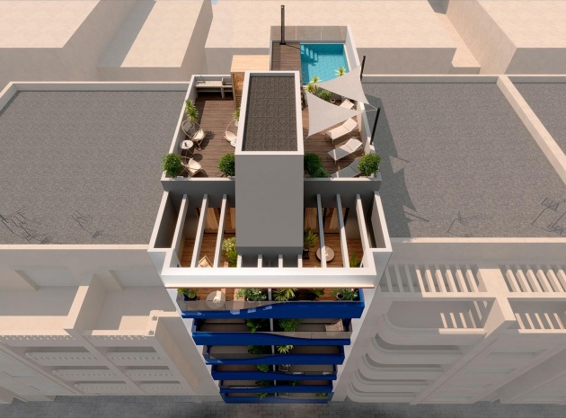 Nybyggnad - Lägenhet - Torrevieja - Playa del Acequión