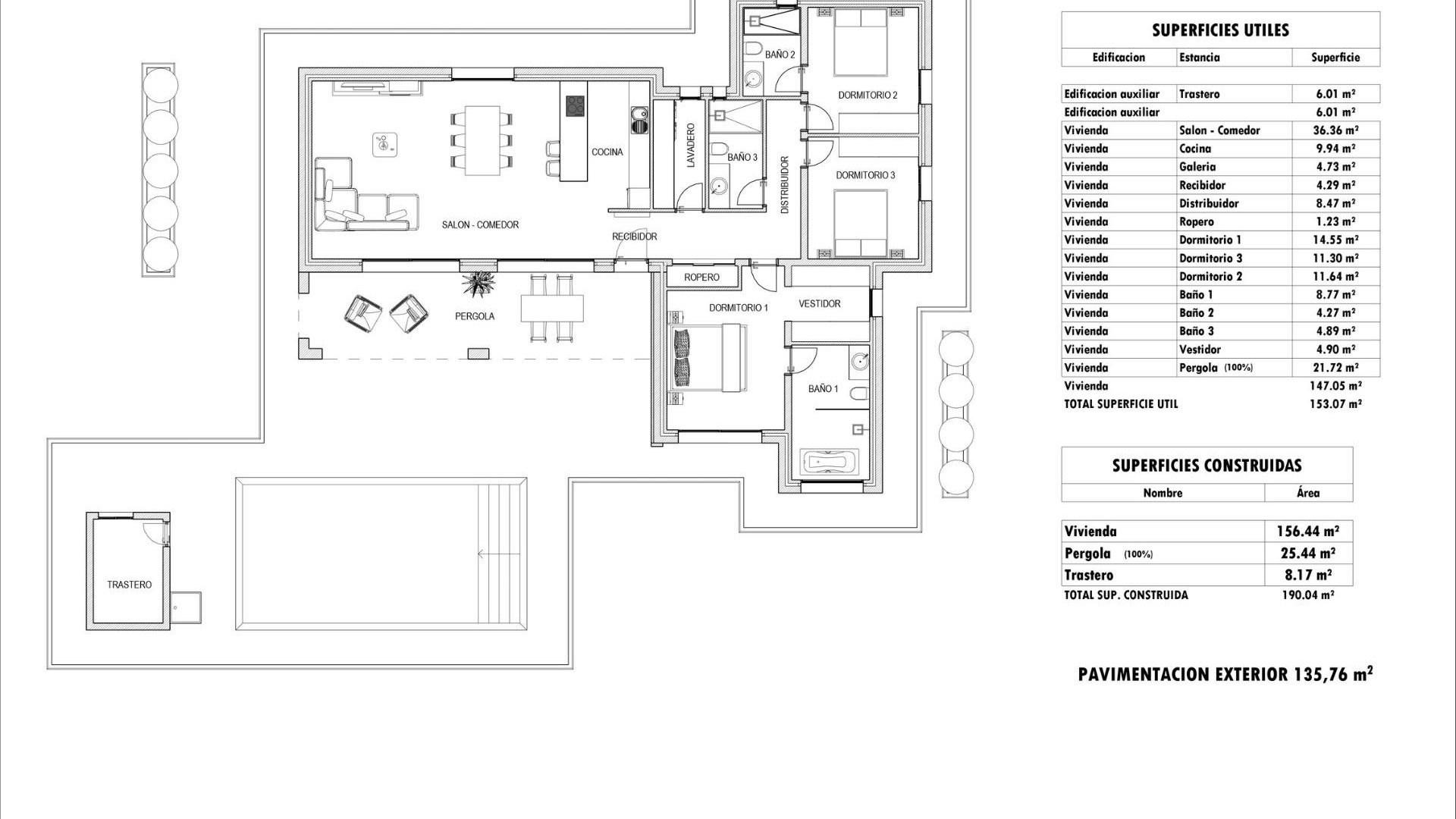 Nouvelle construction - Villa - Aspe - Poligono 19