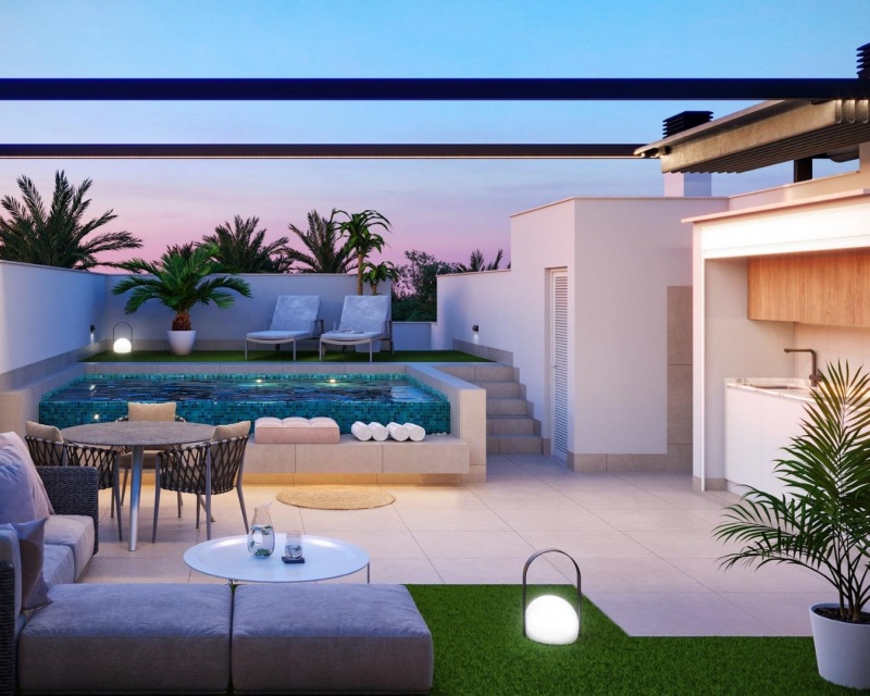 Appartement - Nieuw gebouw - Pilar de la Horadada - parques de Andromeda