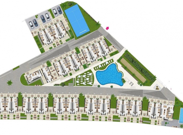 New Build - Townhouse - El Rafol D'almunia - Urbanizacion La Almunia