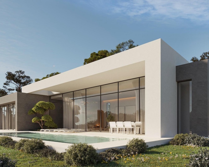 Villa - Nouvelle construction - Calpe - Pla Roig