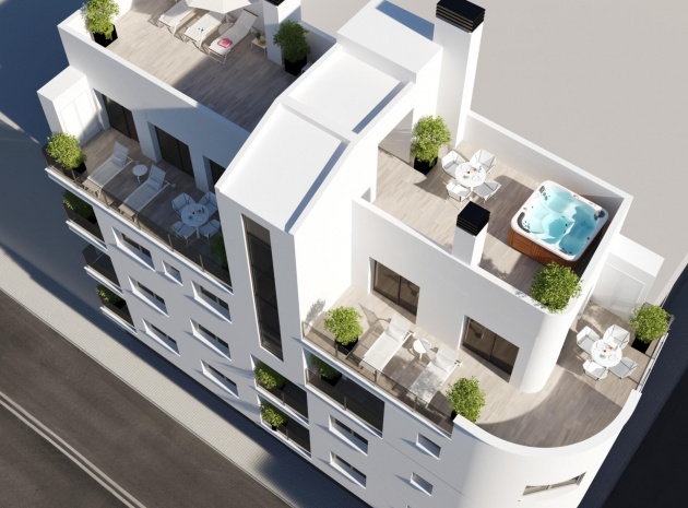 Nybyggnad - Lägenhet - Torrevieja - Centro