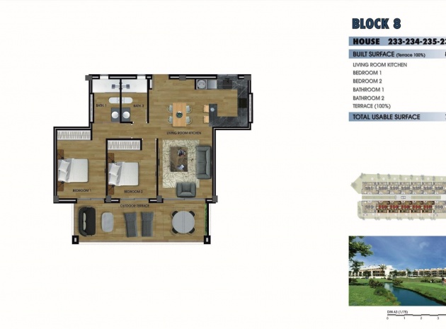 New Build - Apartment - Los Alcazares - Serena Golf