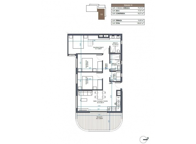 New Build - Apartment - Guardamar del Segura - Camino del Puerto