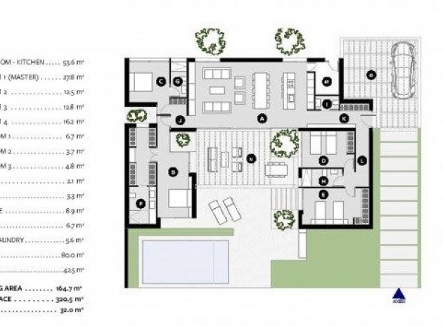 Nouvelle construction - Villa - Banos y Mendigo - Altaona Golf
